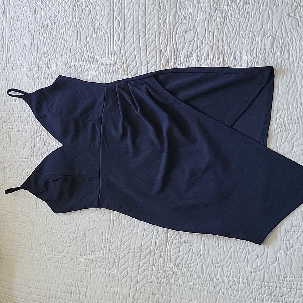 Emerald Sundae Navy Blue Sleeveless Mini Length Bodycon Dress Size L